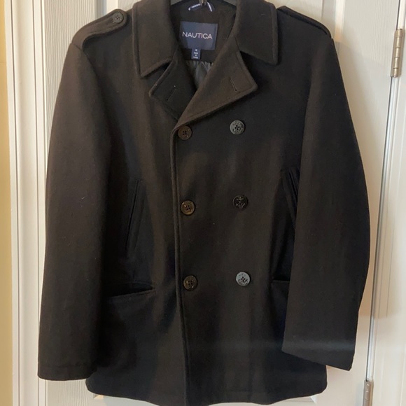 Men’s Nautica Trench Coat - Picture 1 of 3